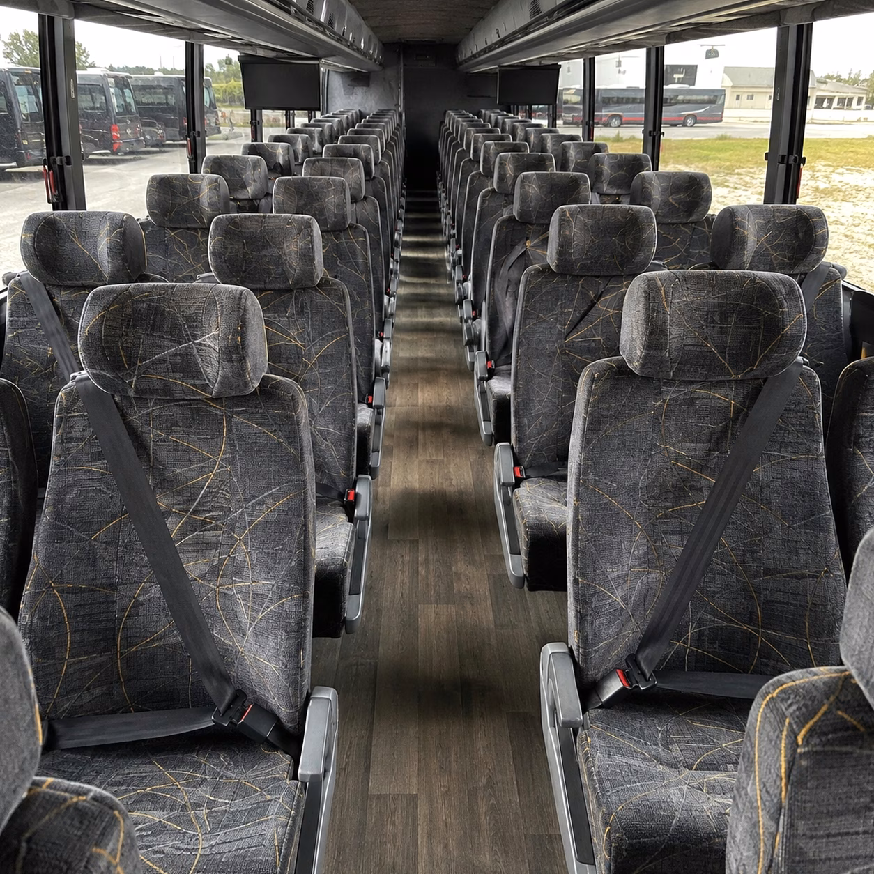 new britain charter bus interior gallery