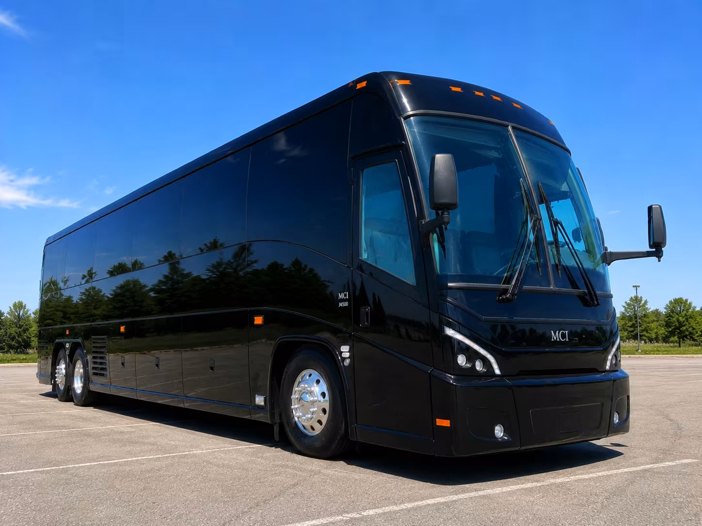 new britain charter bus rental exterior