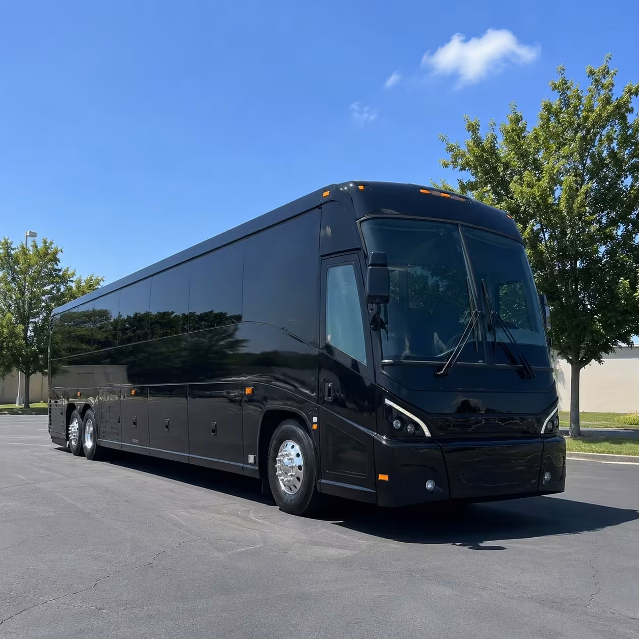 new britain employee bus rentals for off site parking lots