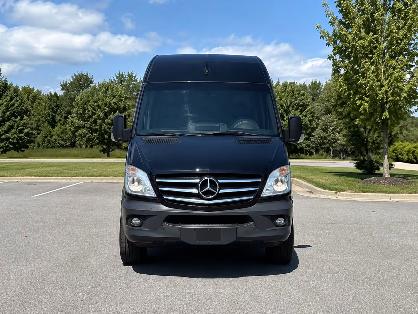 sprinter van with driver