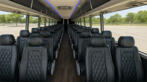 50 passenger charter bus interior new britain