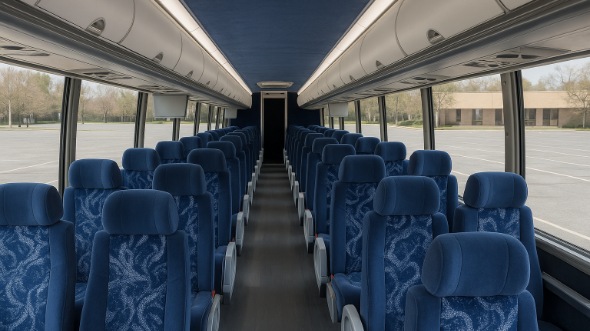 54 passenger charter bus interior new britain