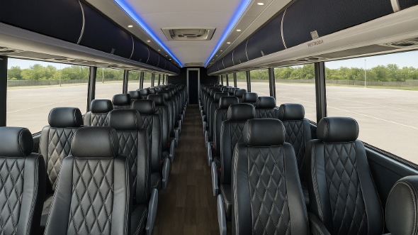 55 passenger charter bus interior new britain