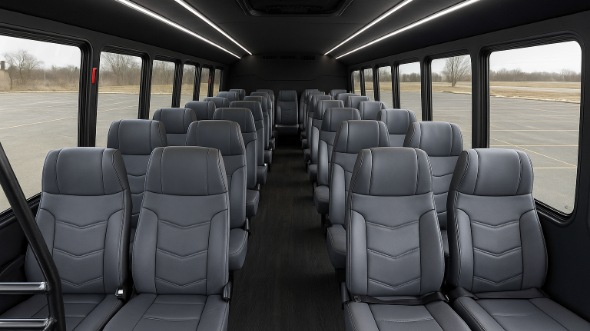 new britain 20 passenger minibus inside
