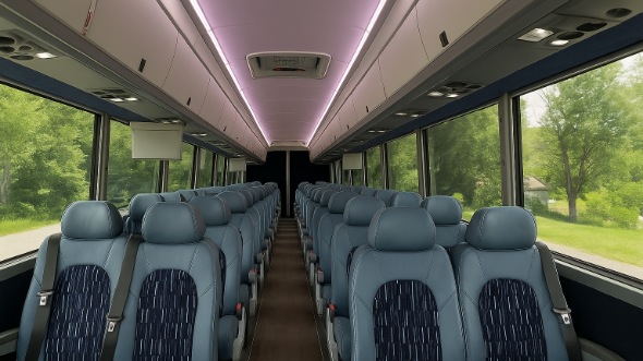 new britain 28 passenger minibus inside