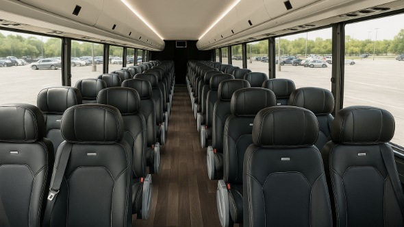 new britain 35 passenger minibus inside