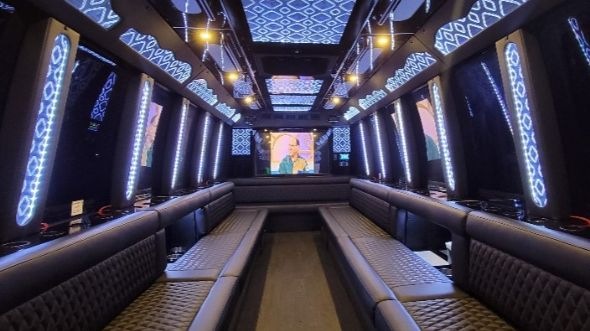 new britain party bus rental inside