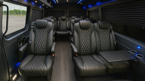 sprinter van with driver interior new britain
